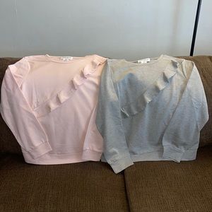 2 Women’s For The Republic Long Sleeve Tops Size Petite Small